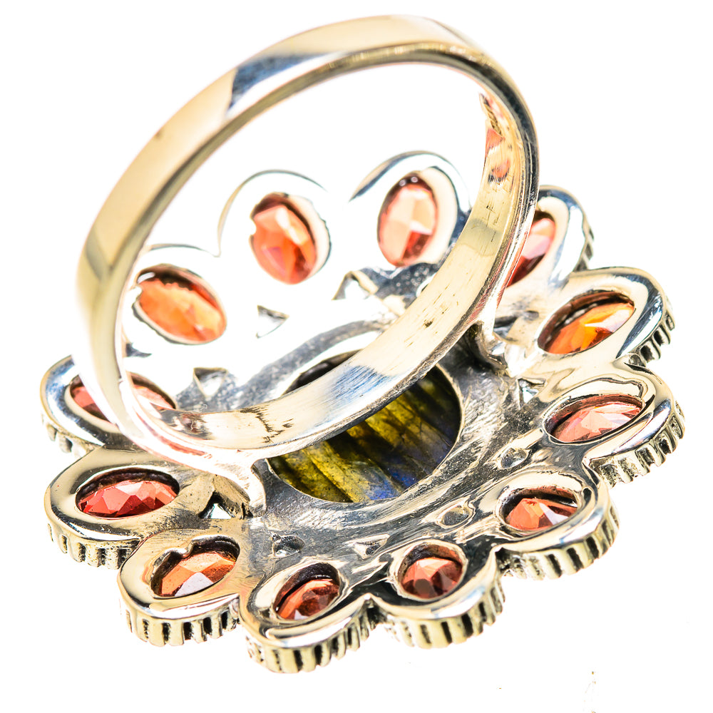 Labradorite Rings handcrafted by Anasilvercos - RING129503 - Photo 3