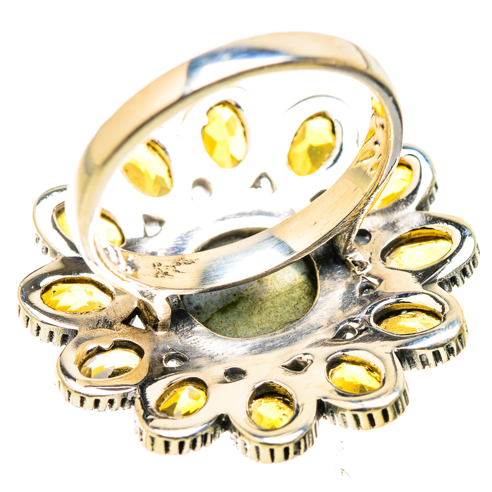 Labradorite Rings handcrafted by Anasilvercos - RING129504 - Photo 3