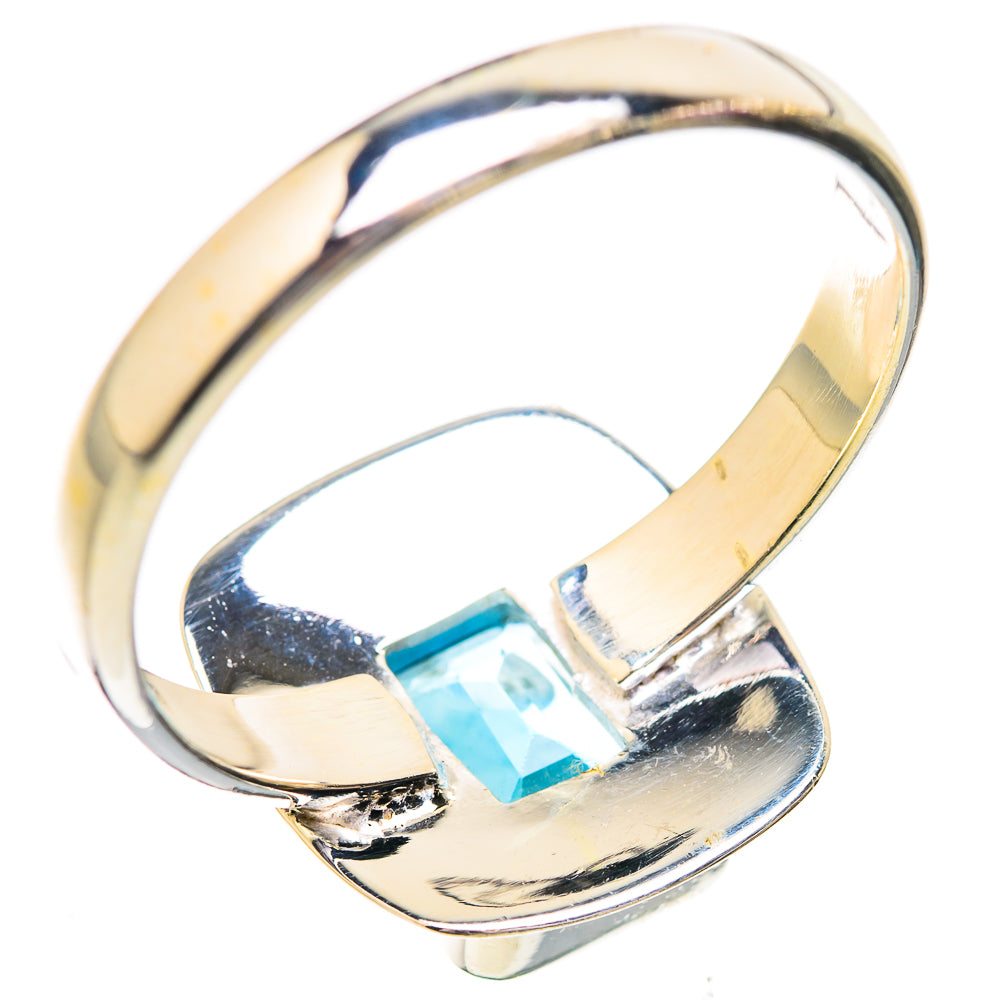 Blue Topaz Rings handcrafted by Anasilvercos - RING129512 - Photo 3