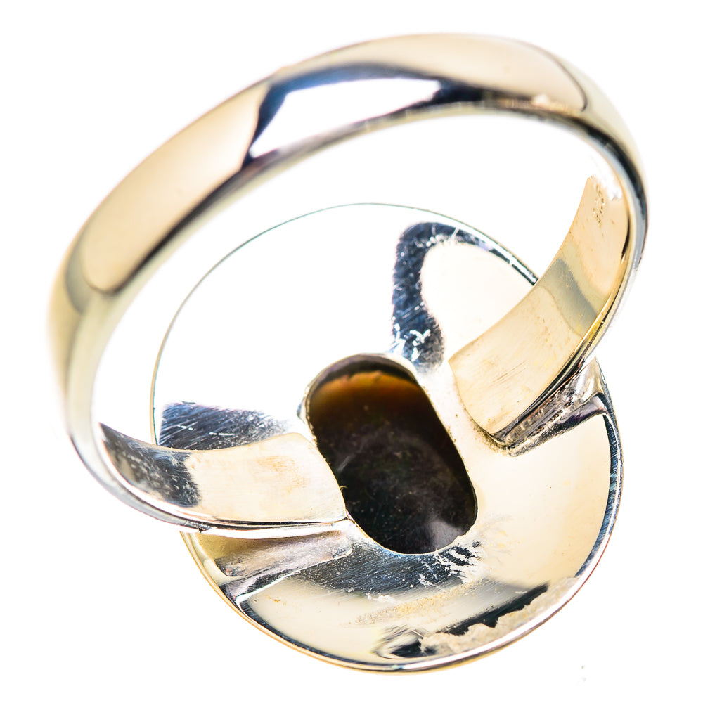 Black Opal Rings handcrafted by Anasilvercos - RING129534 - Photo 3