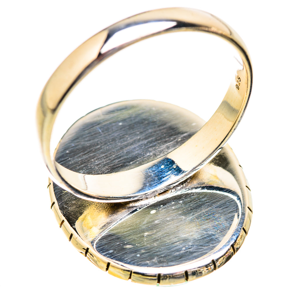 Green Moonstone Rings handcrafted by Anasilvercos - RING129541 - Photo 3