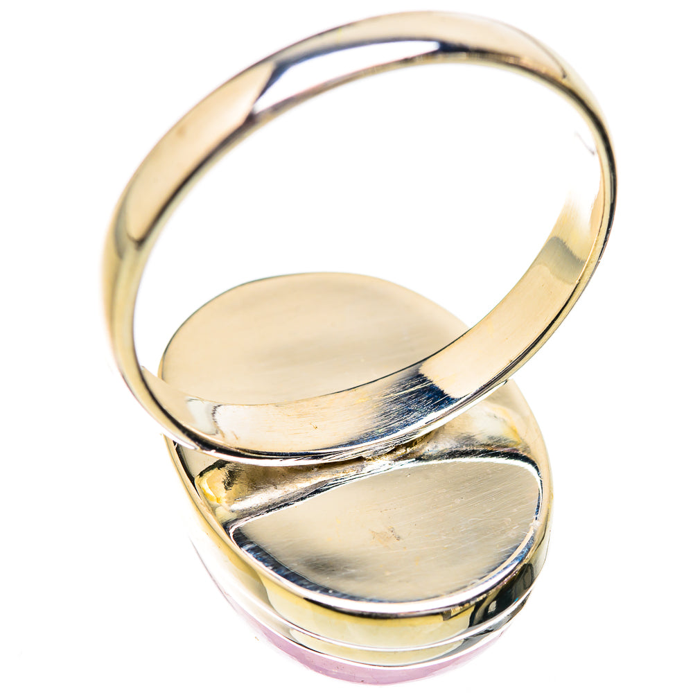 Pink Moonstone Rings handcrafted by Anasilvercos - RING129546 - Photo 3