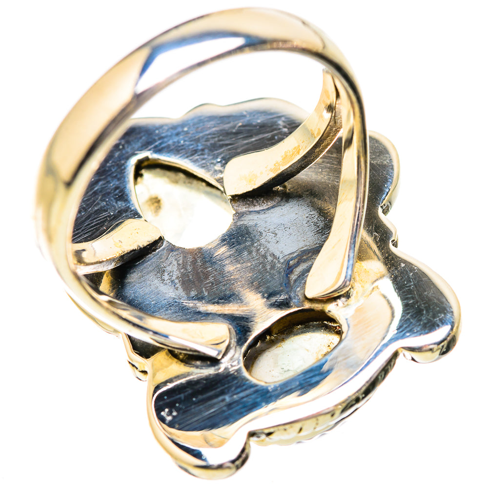 Rainbow Moonstone Rings handcrafted by Anasilvercos - RING129555 - Photo 3