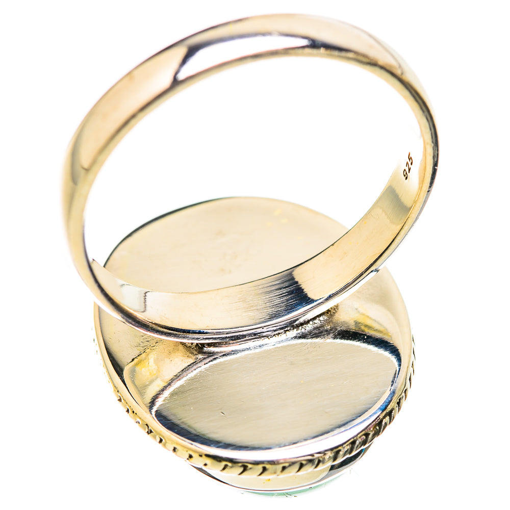 Green Moonstone Rings handcrafted by Anasilvercos - RING129564 - Photo 3