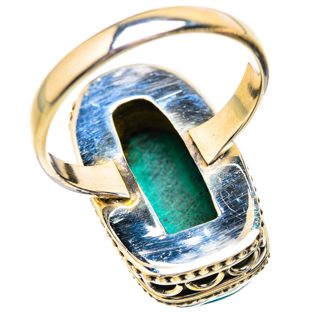Malachite In Chrysocolla Rings handcrafted by Anasilvercos - RING129598 - Photo 3