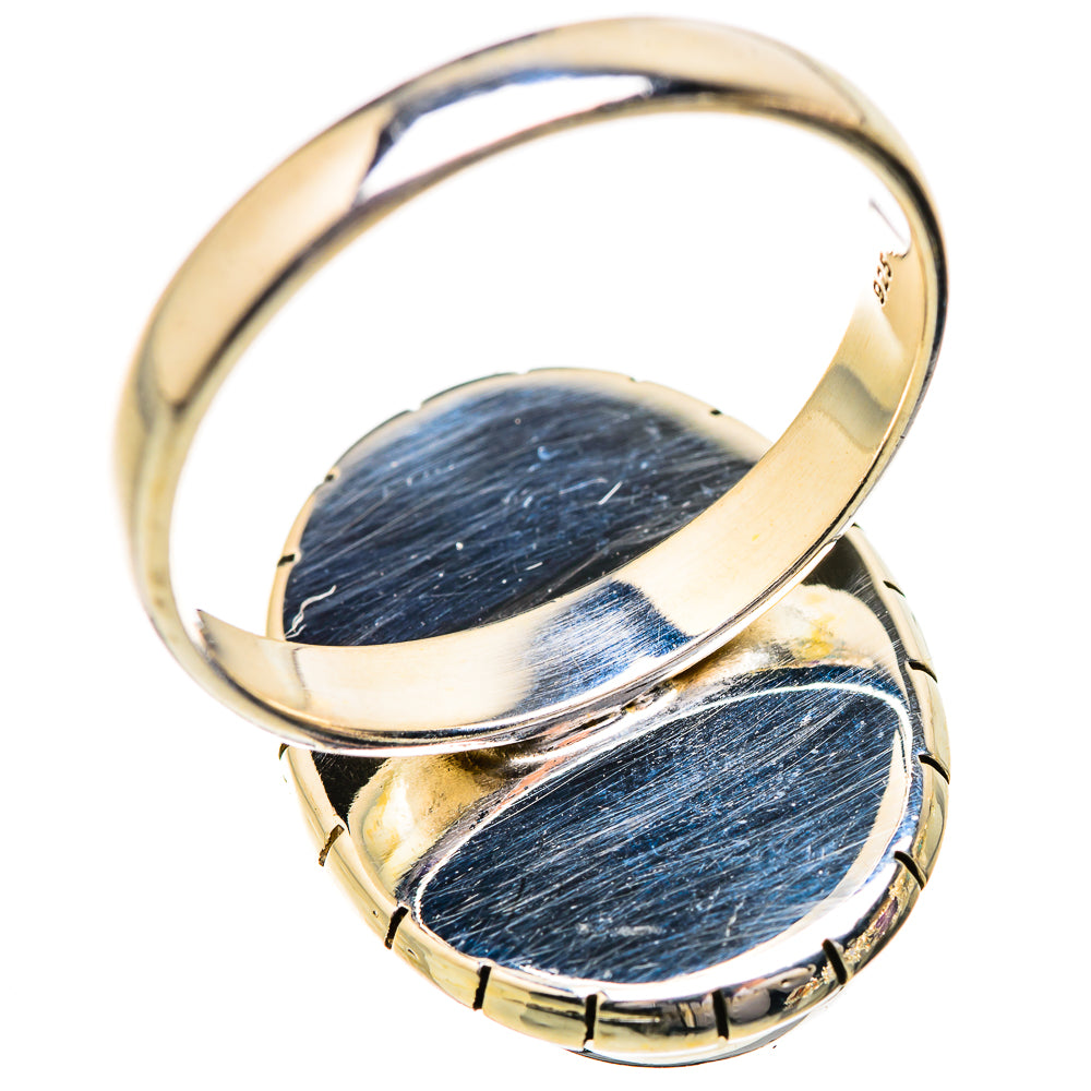Rainbow Moonstone Rings handcrafted by Anasilvercos - RING129606 - Photo 3