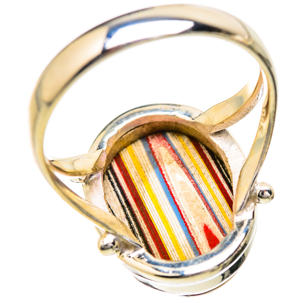 Fordite Rings handcrafted by Anasilvercos - RING129618 - Photo 3