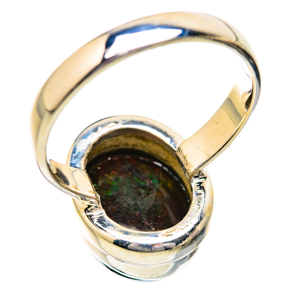 Black Opal Rings handcrafted by Anasilvercos - RING129654 - Photo 3