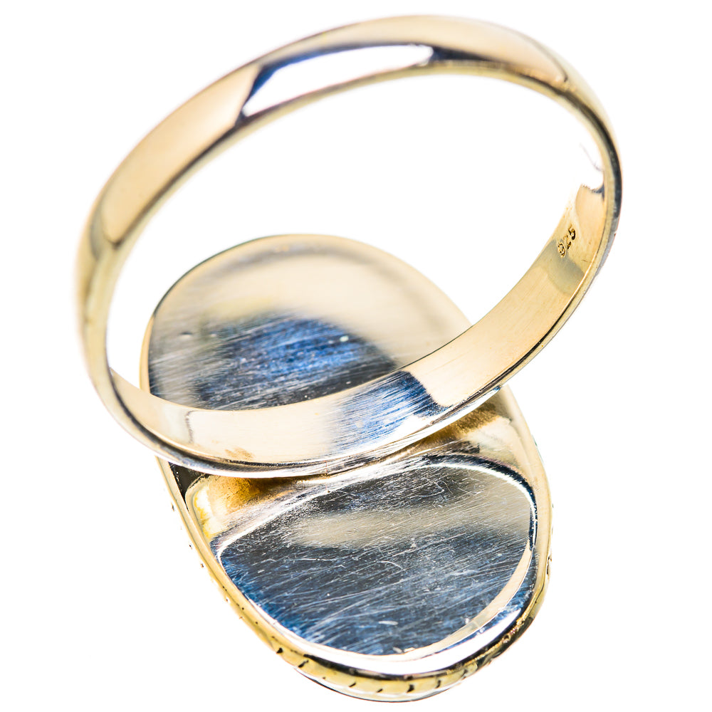 Rainbow Moonstone Rings handcrafted by Anasilvercos - RING129684 - Photo 3