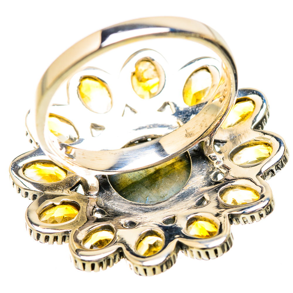 Labradorite Rings handcrafted by Anasilvercos - RING129703 - Photo 3