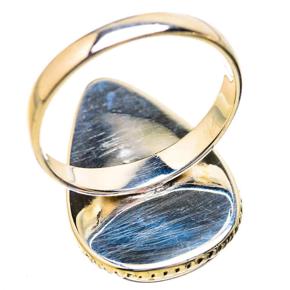 Rainbow Moonstone Rings handcrafted by Anasilvercos - RING129708 - Photo 3