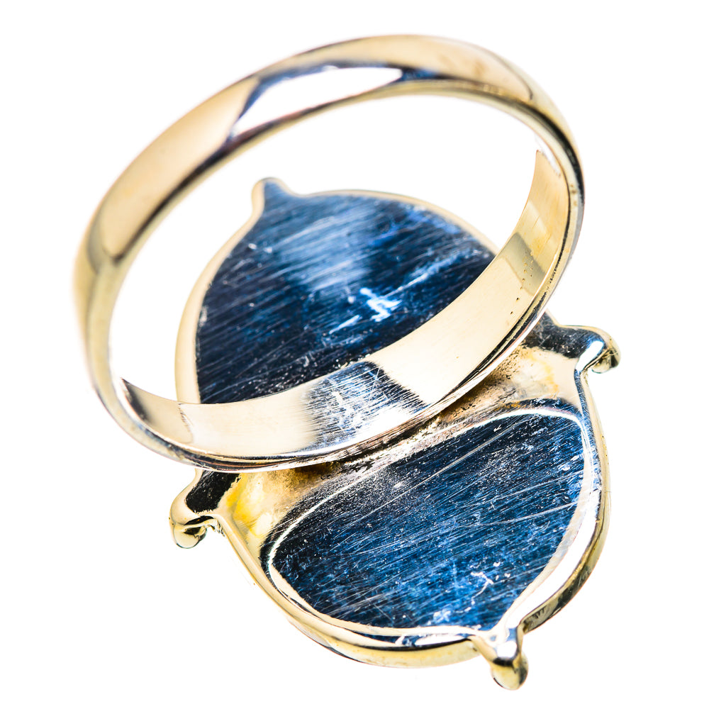 Rainbow Moonstone Rings handcrafted by Anasilvercos - RING129711 - Photo 3