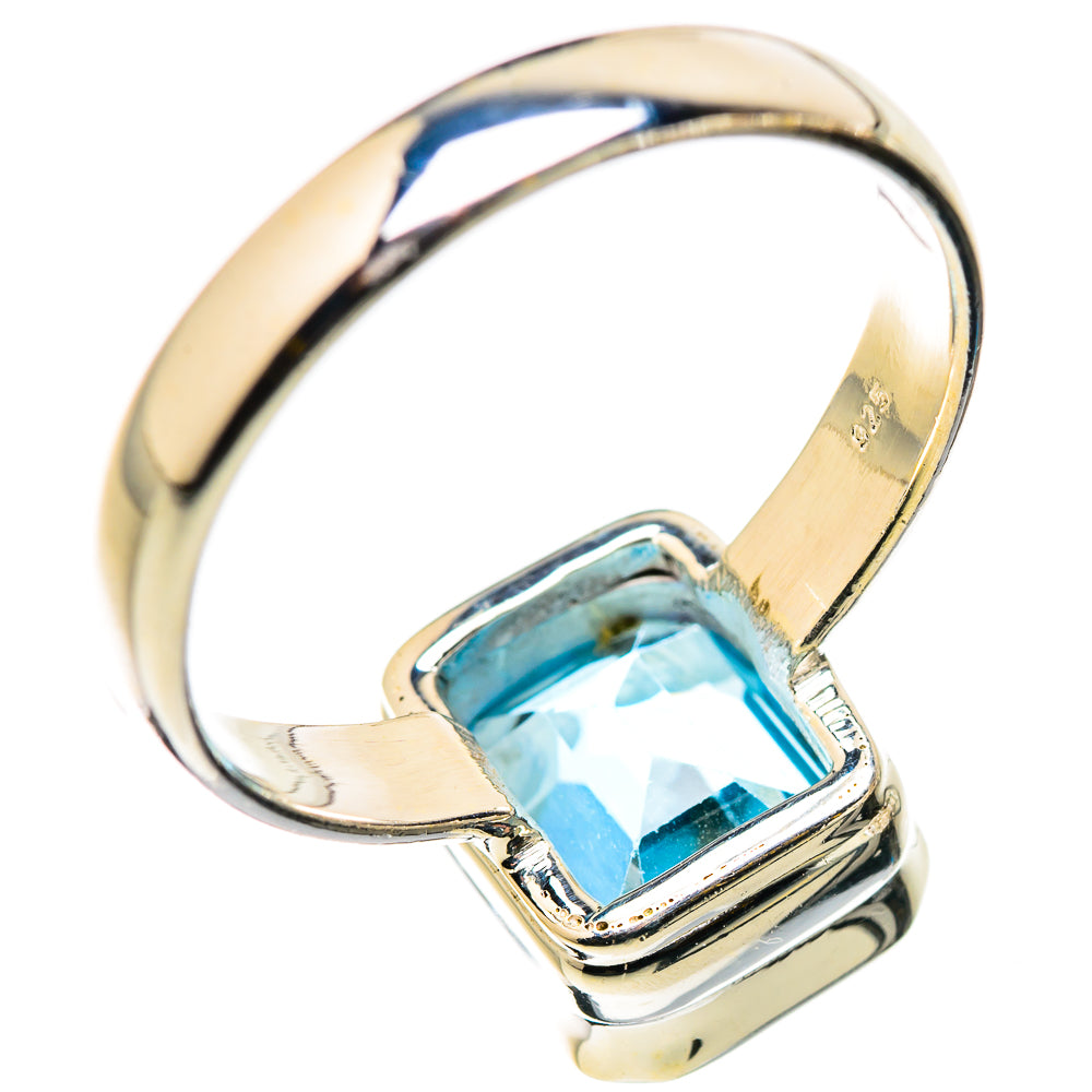 Blue Topaz Rings handcrafted by Anasilvercos - RING129713 - Photo 3