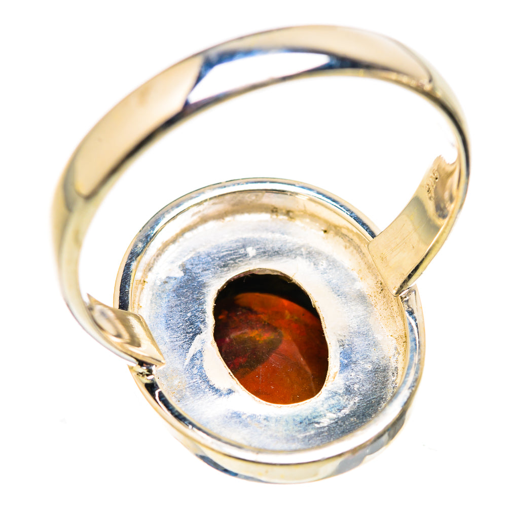 Black Opal Rings handcrafted by Anasilvercos - RING129731 - Photo 3