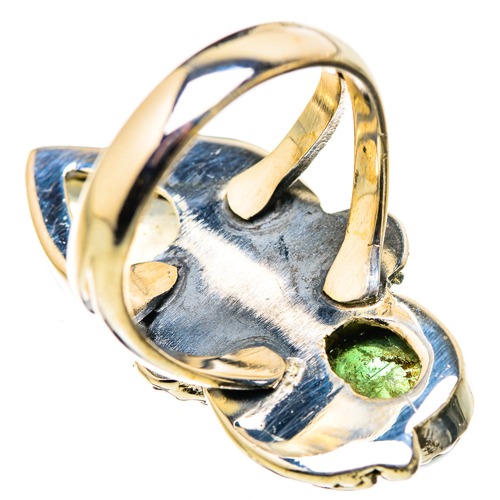 Rainbow Moonstone Rings handcrafted by Anasilvercos - RING129740 - Photo 3