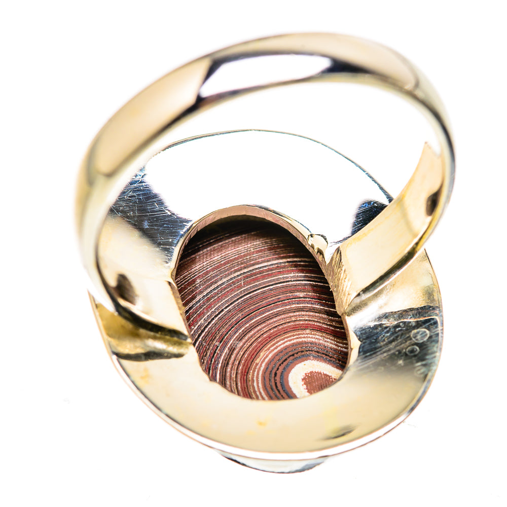 Fordite Rings handcrafted by Anasilvercos - RING129751 - Photo 3