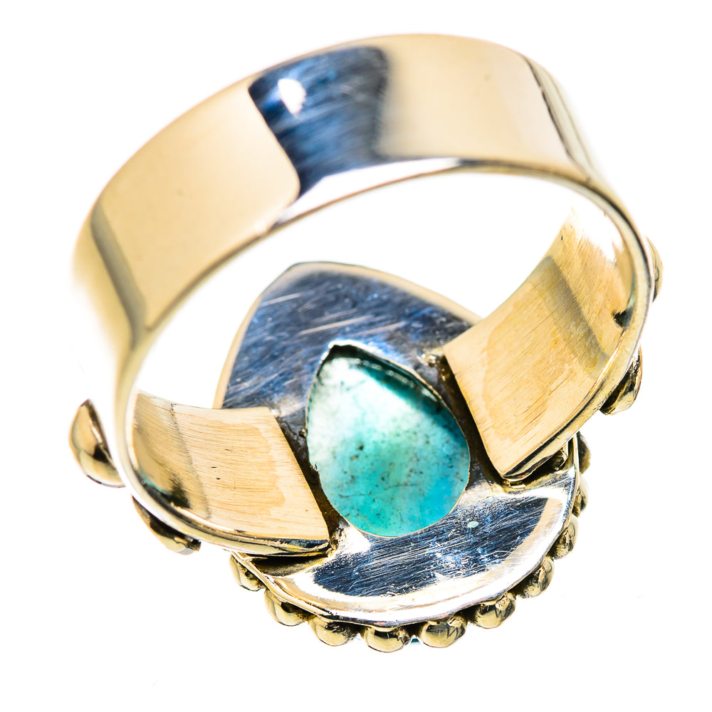 Blue Fluorite Rings handcrafted by Anasilvercos - RING129759 - Photo 3