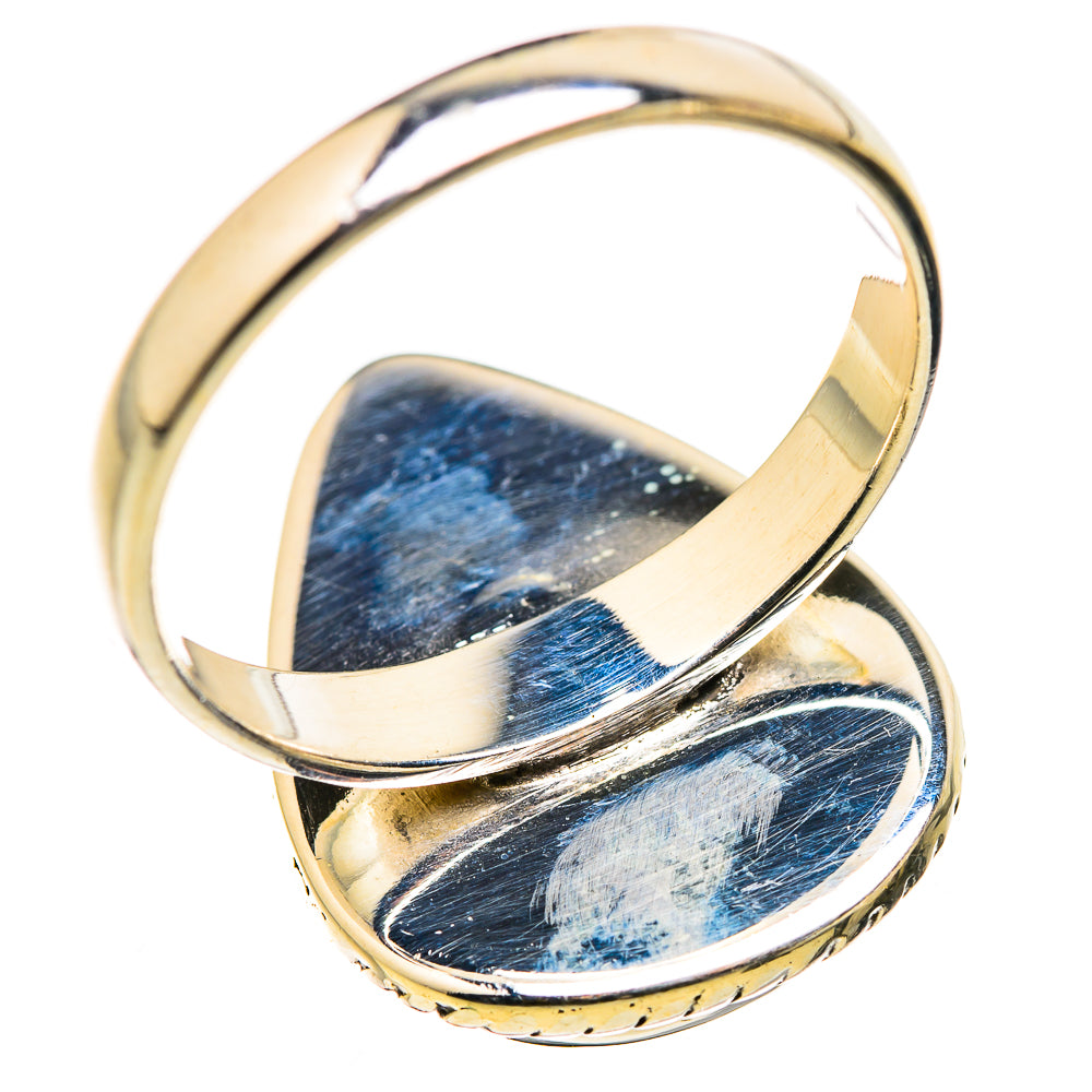 Green Moonstone Rings handcrafted by Anasilvercos - RING129763 - Photo 3