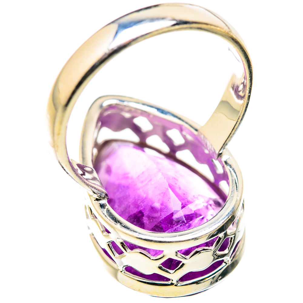 Amethyst Rings handcrafted by Anasilvercos - RING129769 - Photo 3