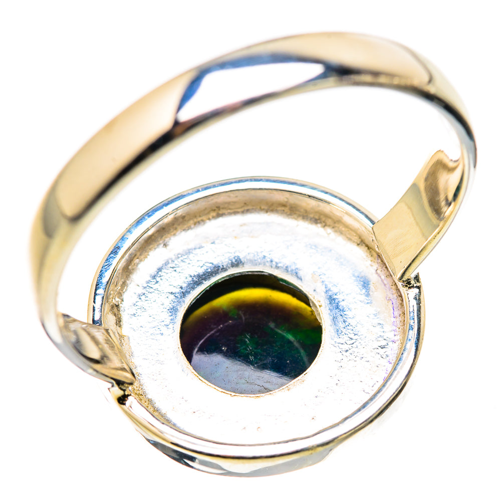 Black Opal Rings handcrafted by Anasilvercos - RING129779 - Photo 3