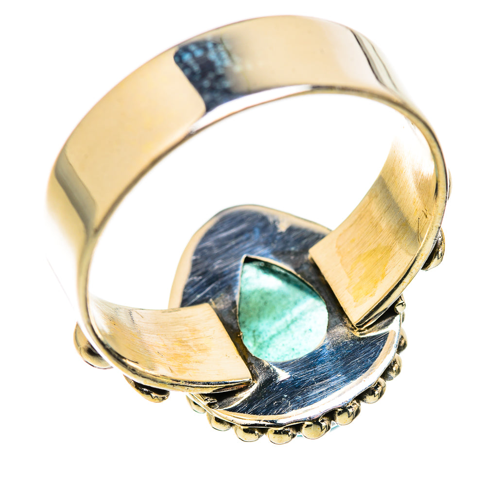 Blue Fluorite Rings handcrafted by Anasilvercos - RING129782 - Photo 3