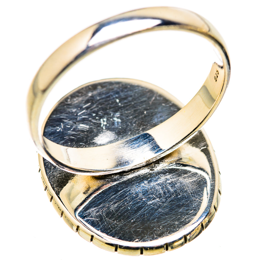 Rainbow Moonstone Rings handcrafted by Anasilvercos - RING129785 - Photo 3