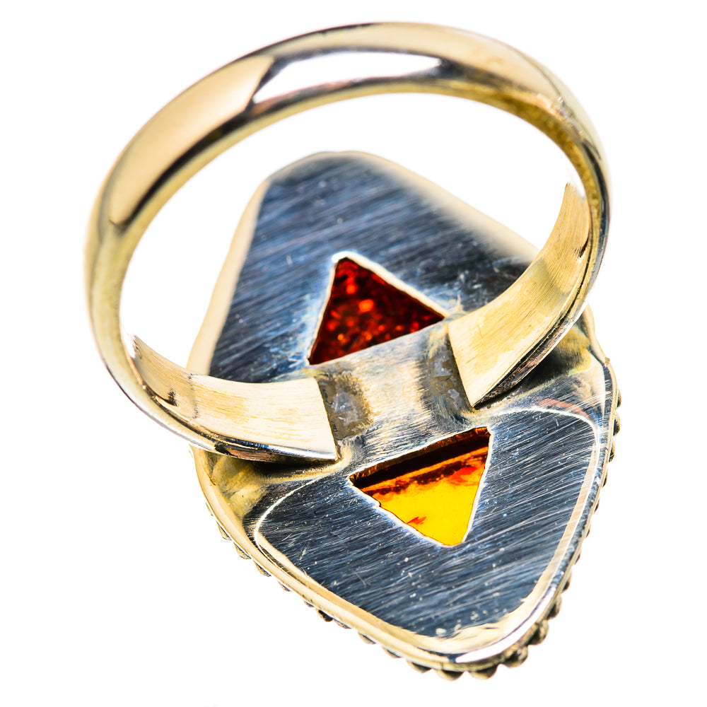 Baltic Amber Rings handcrafted by Anasilvercos - RING129789 - Photo 3