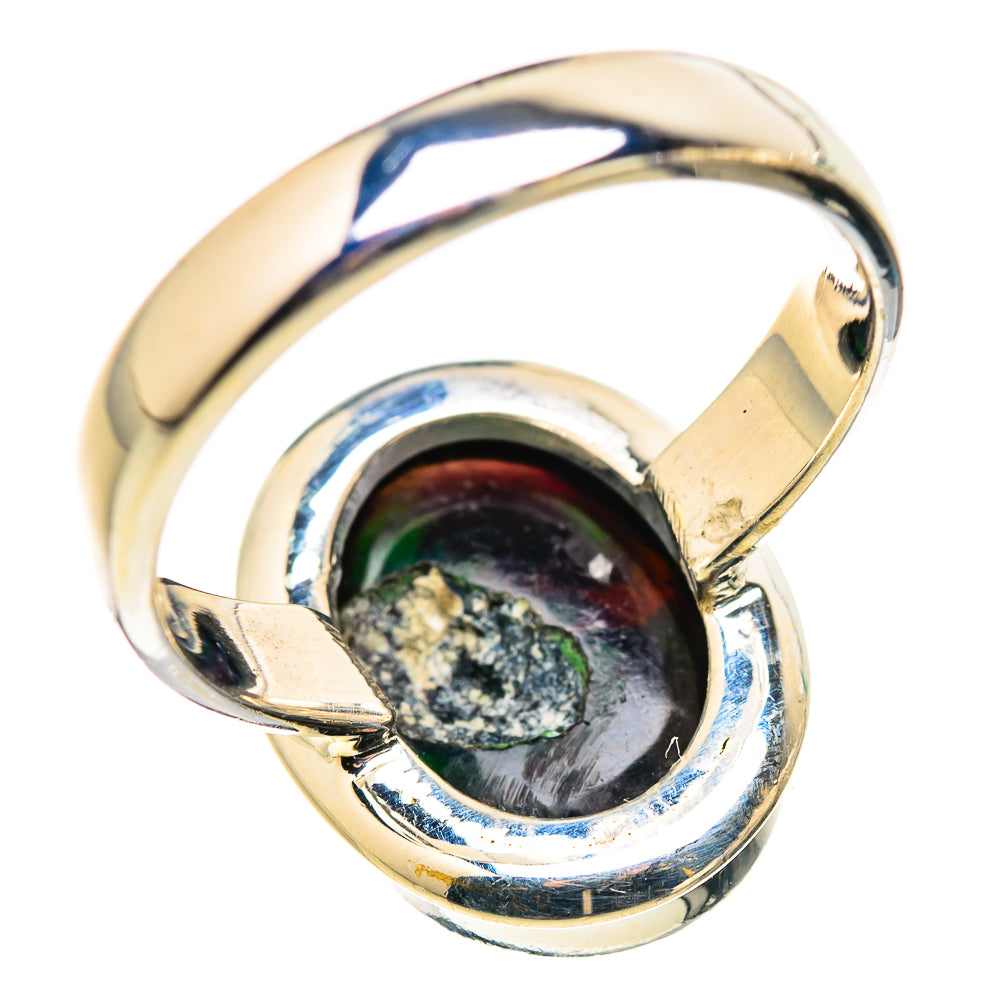 Black Opal Rings handcrafted by Anasilvercos - RING129804 - Photo 3