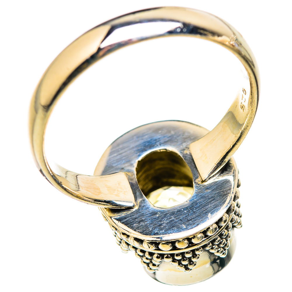 Green Amethyst Rings handcrafted by Anasilvercos - RING129813 - Photo 3