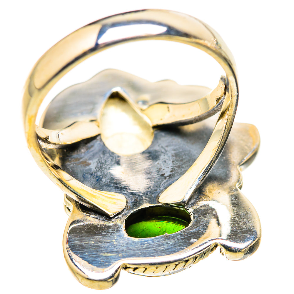 Rainbow Moonstone Rings handcrafted by Anasilvercos - RING129833 - Photo 3