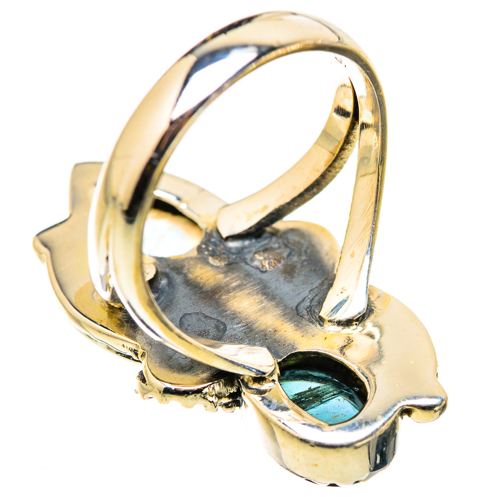 Rainbow Moonstone Rings handcrafted by Anasilvercos - RING129847 - Photo 3
