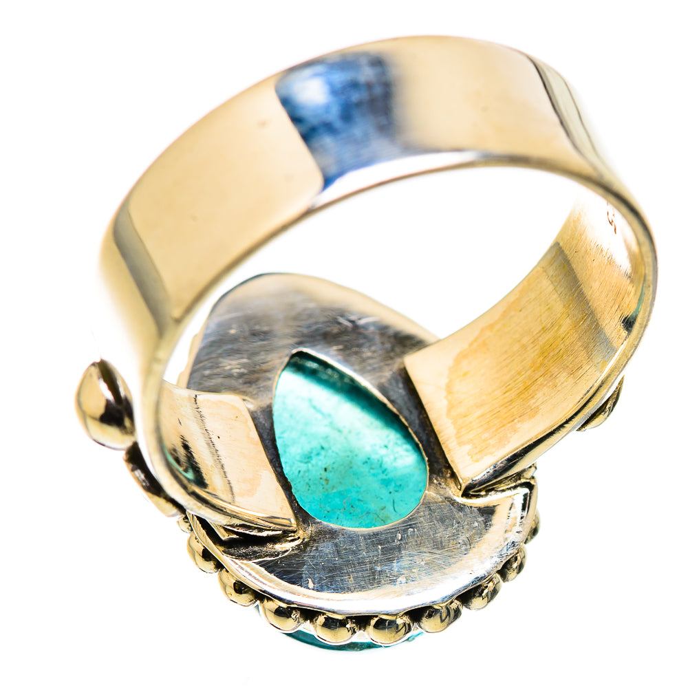 Blue Fluorite Rings handcrafted by Anasilvercos - RING129851 - Photo 3