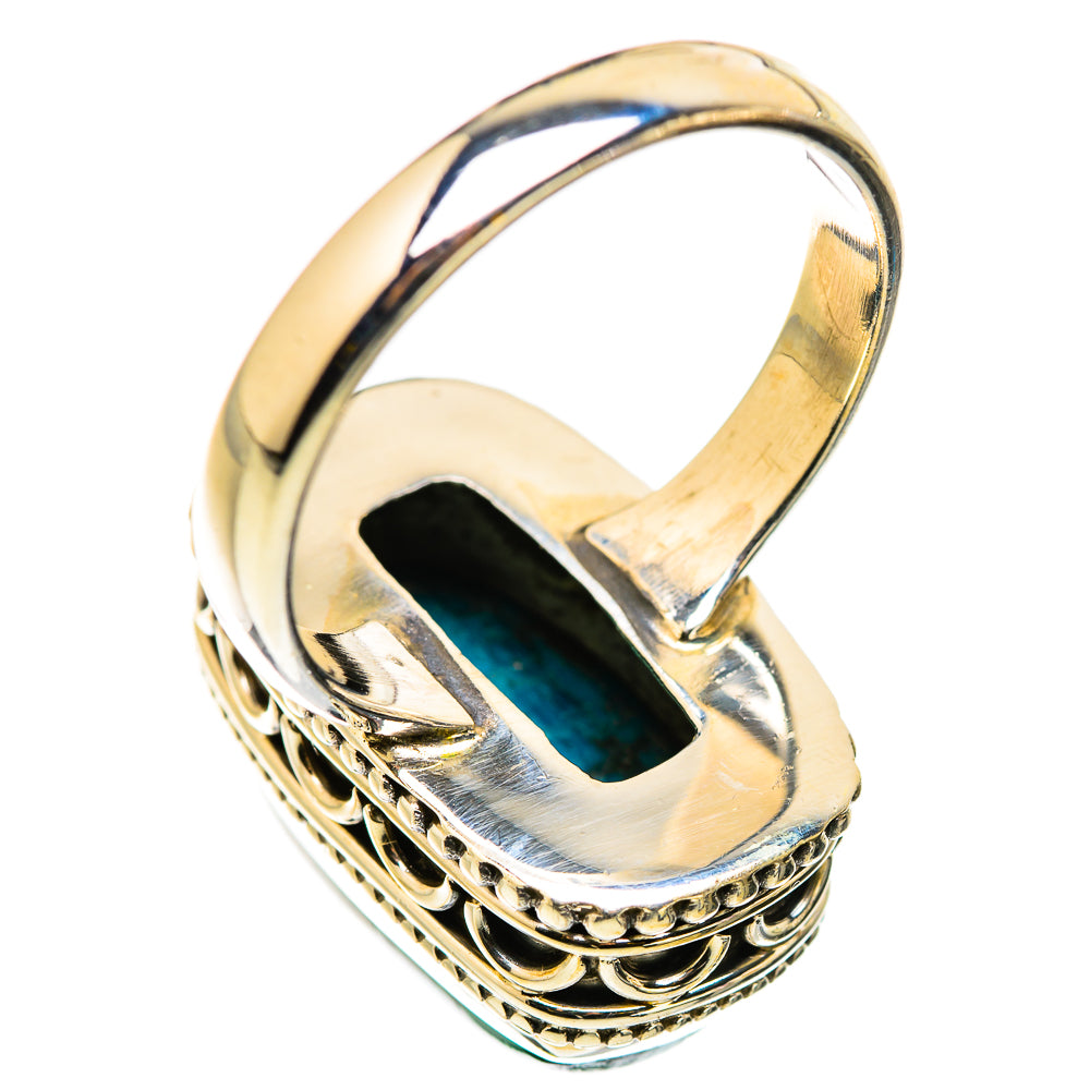 Malachite In Chrysocolla Rings handcrafted by Anasilvercos - RING129863 - Photo 3