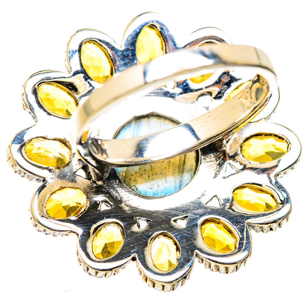 Labradorite Rings handcrafted by Anasilvercos - RING129866 - Photo 3