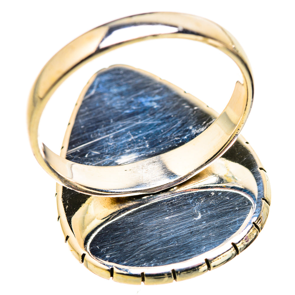 Rainbow Moonstone Rings handcrafted by Anasilvercos - RING129874 - Photo 3
