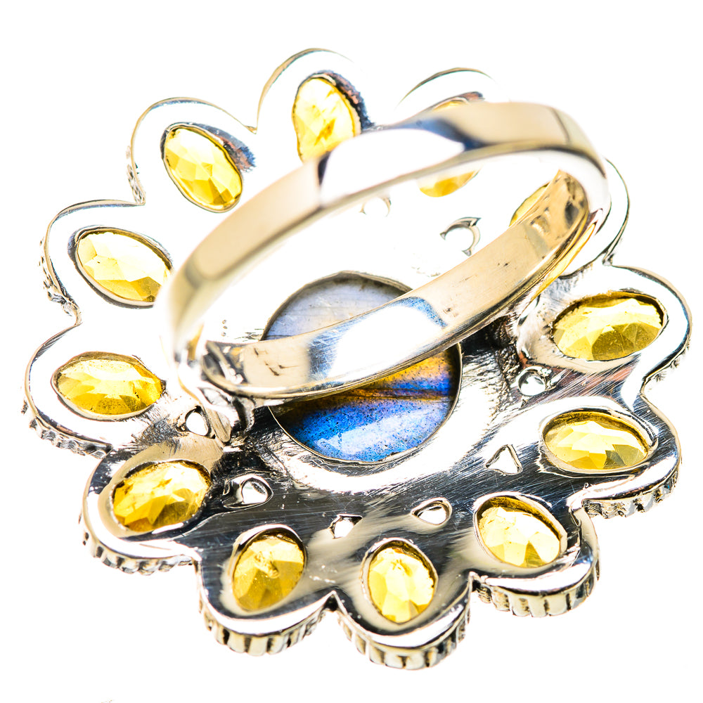 Labradorite Rings handcrafted by Anasilvercos - RING129894 - Photo 3