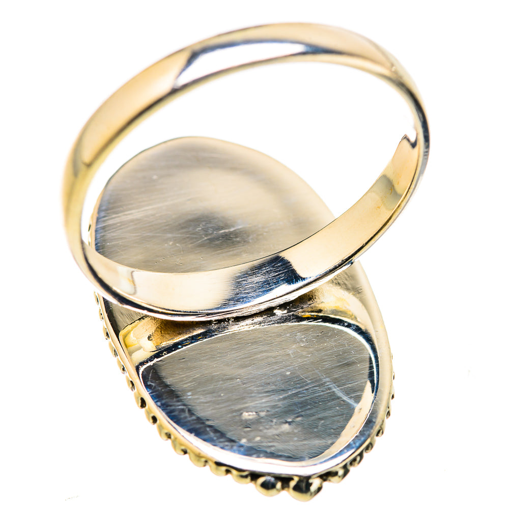 Green Moonstone Rings handcrafted by Anasilvercos - RING129902 - Photo 3