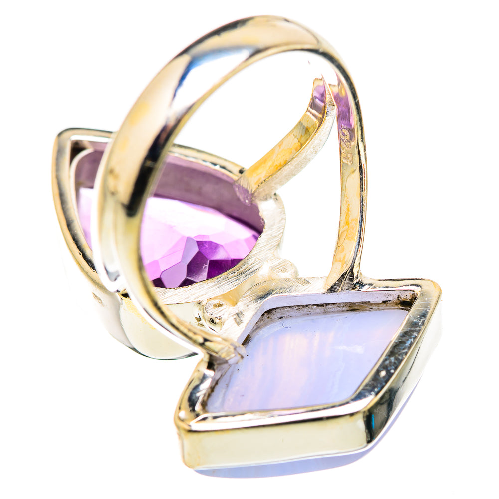 Amethyst Rings handcrafted by Anasilvercos - RING129910 - Photo 3