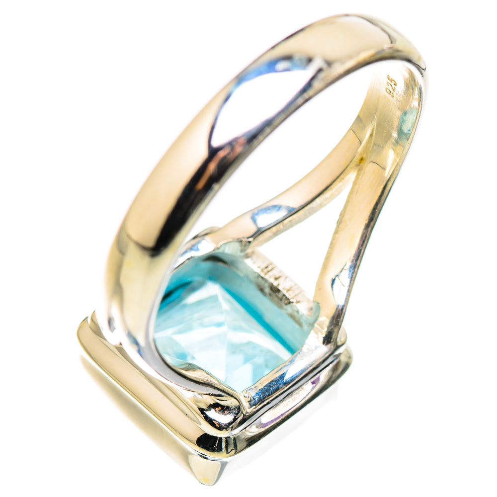 Blue Topaz Rings handcrafted by Anasilvercos - RING129919 - Photo 3