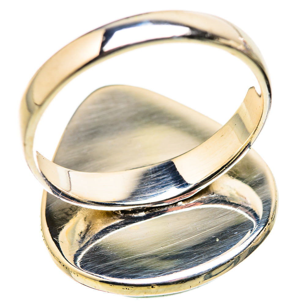 Green Moonstone Rings handcrafted by Anasilvercos - RING129952 - Photo 3
