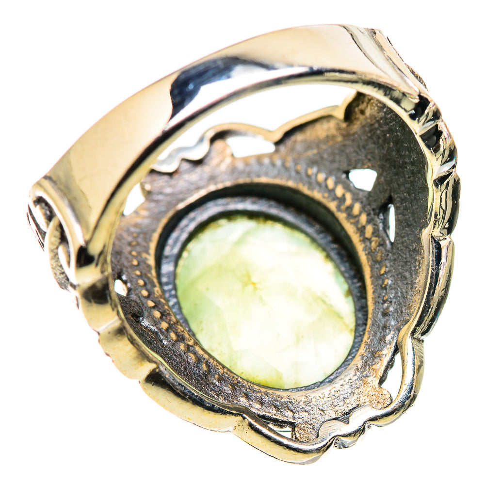 Prehnite Rings handcrafted by Anasilvercos - RING129954 - Photo 3