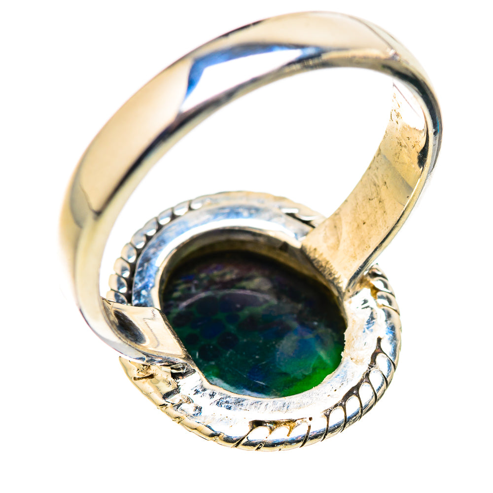 Black Opal Rings handcrafted by Anasilvercos - RING129994 - Photo 3
