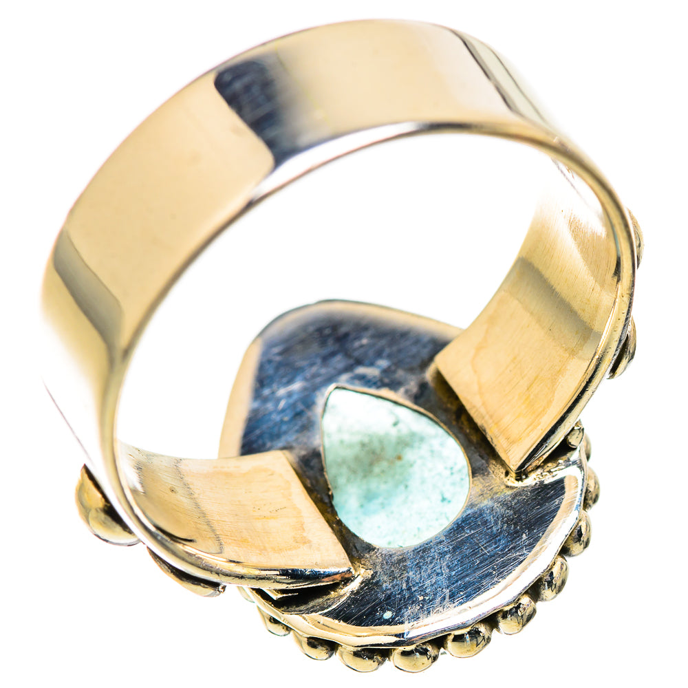 Blue Fluorite Rings handcrafted by Anasilvercos - RING130001 - Photo 3