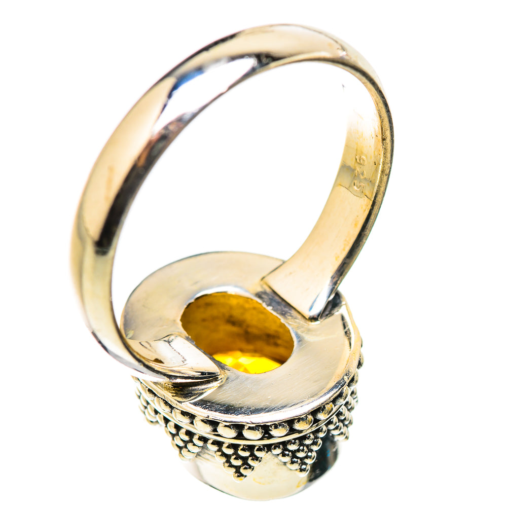 Citrine Rings handcrafted by Anasilvercos - RING130006 - Photo 3
