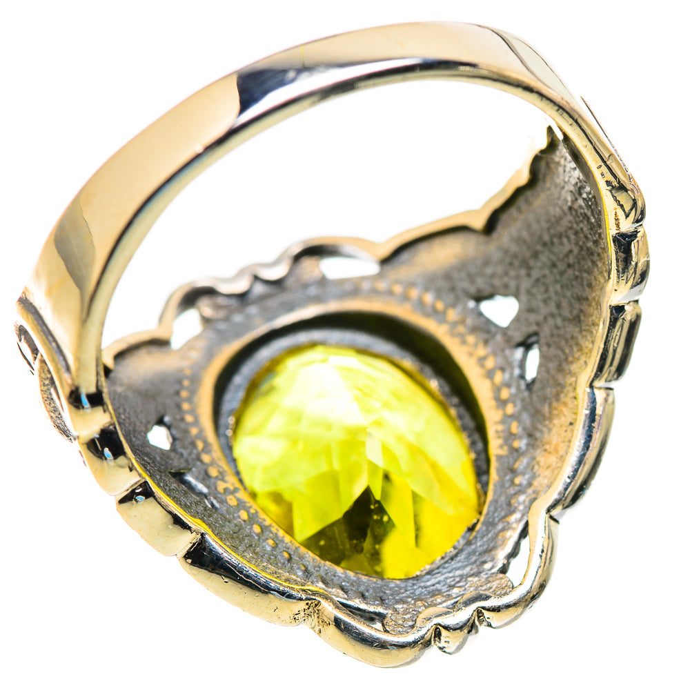 Citrine Rings handcrafted by Anasilvercos - RING130017 - Photo 3