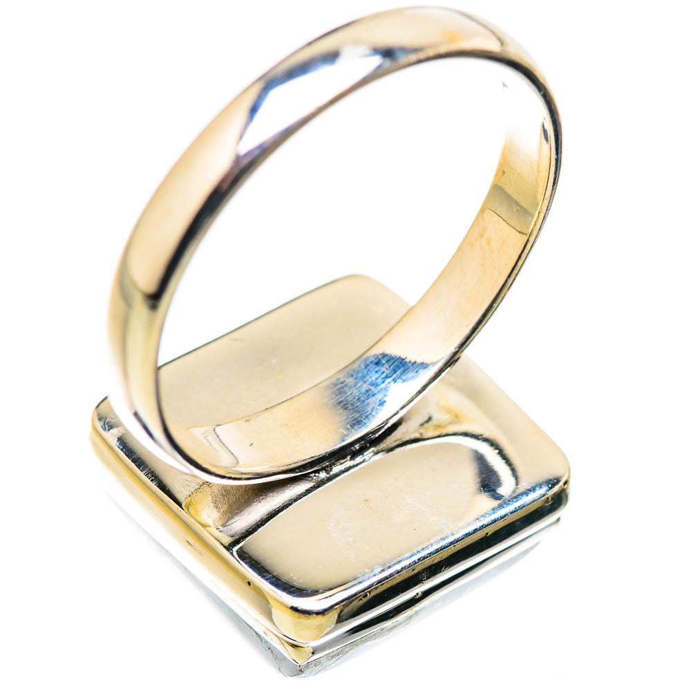 Rainbow Moonstone Rings handcrafted by Anasilvercos - RING130022 - Photo 3