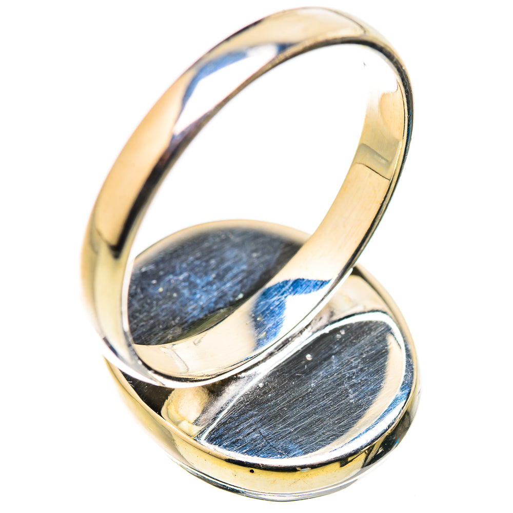 Green Moonstone Rings handcrafted by Anasilvercos - RING130024 - Photo 3