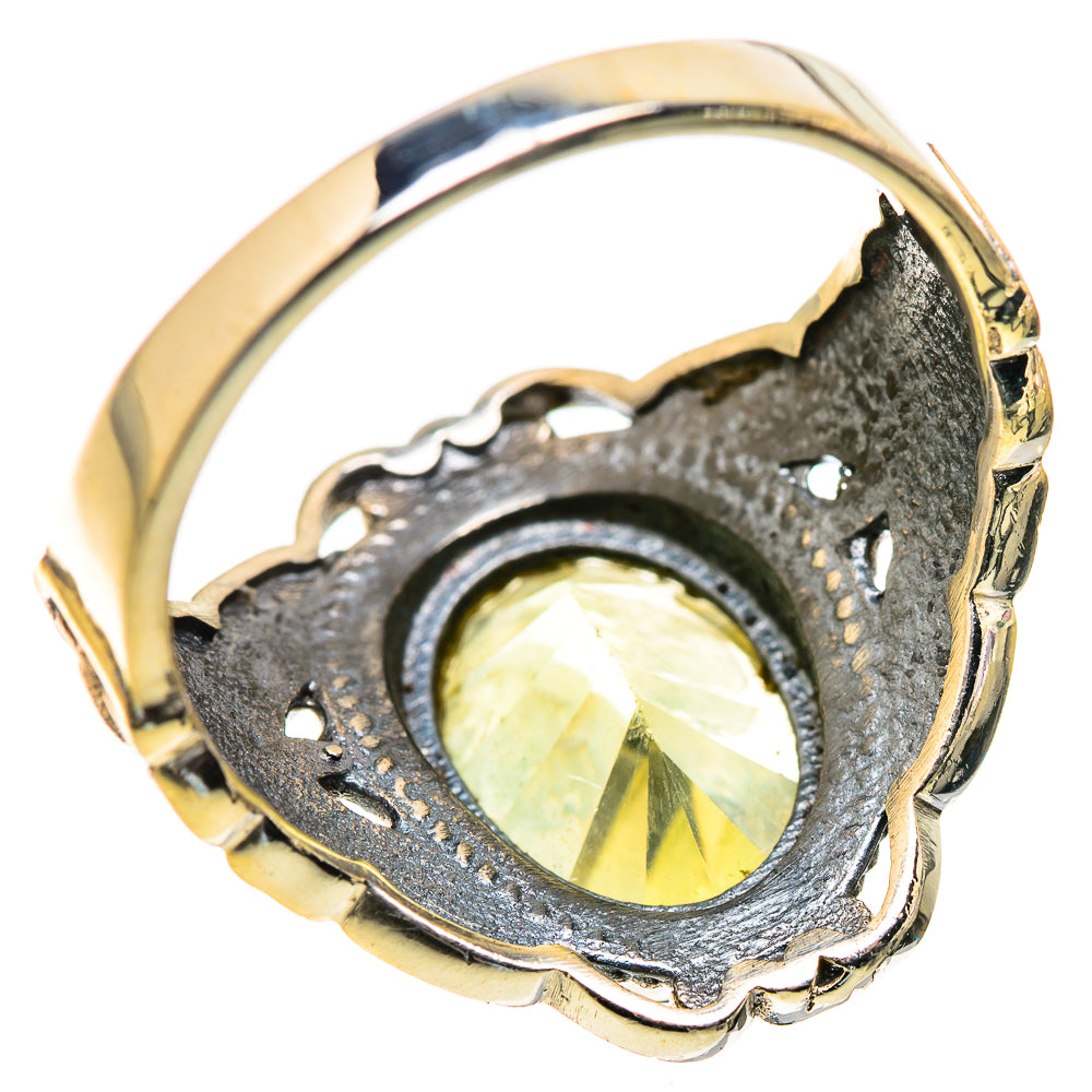 Citrine Rings handcrafted by Anasilvercos - RING130040 - Photo 3