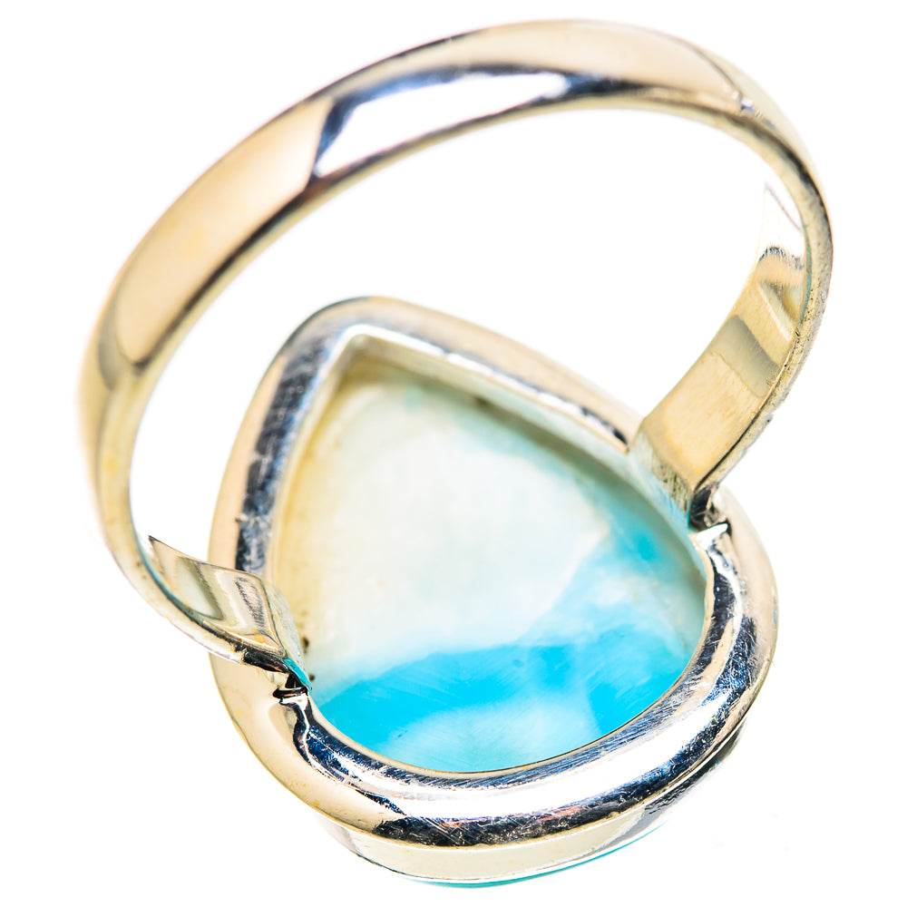 Larimar Rings handcrafted by Anasilvercos - RING130042 - Photo 3