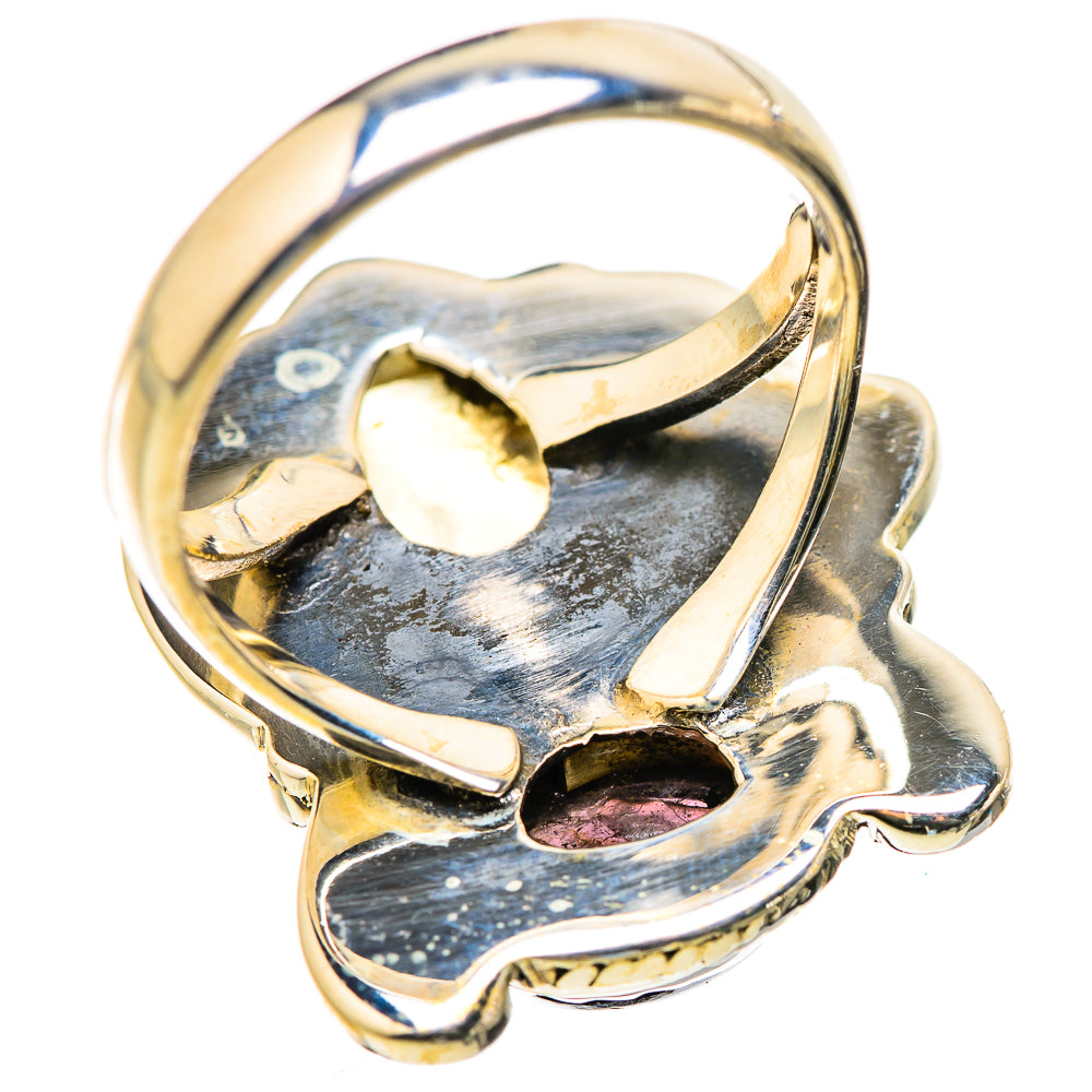 Rainbow Moonstone Rings handcrafted by Anasilvercos - RING130049 - Photo 3